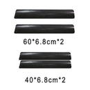 4X Car Universal Carbon Fiber Car Door Plate Sill Scuff Cover Anti Scratch