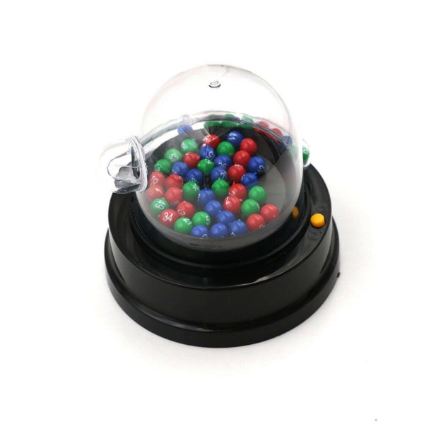 1Pcs  Electric Lucky Number Mini Lottery Shake Lucky Ball Picking Machine  LJ