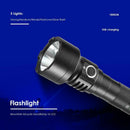 Outdoor Portable 1000LM T6 LED Flashlight USB Charging Lights Torch Lamp