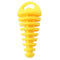 Motorcycle Exhaust Pipe Air-bleeder Plug Muffler Wash Plug Small (Yellow)