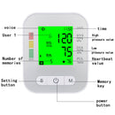 Smart Automatic Blood Pressure Monitor Upper Arm Digital BP Machine with LarH4A2
