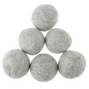6Pcs Wool Dryer Balls Organic 2.76" Reusable Natural Fabric Softener for LaundFT