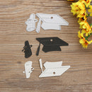 Doctor Cap Design Metal Cutting Dies For DIY Scrapbooking Album Paper SP