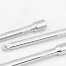 4pc 1/4" LONG Extension Extender Bar Set 2" 3" 4" 6" Ratchet Wrench Drive N9M7