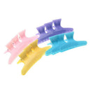 12x Colorful Hairdressing Tool Butterfly Hair Claw Salon Section Clip Clamp J8K5