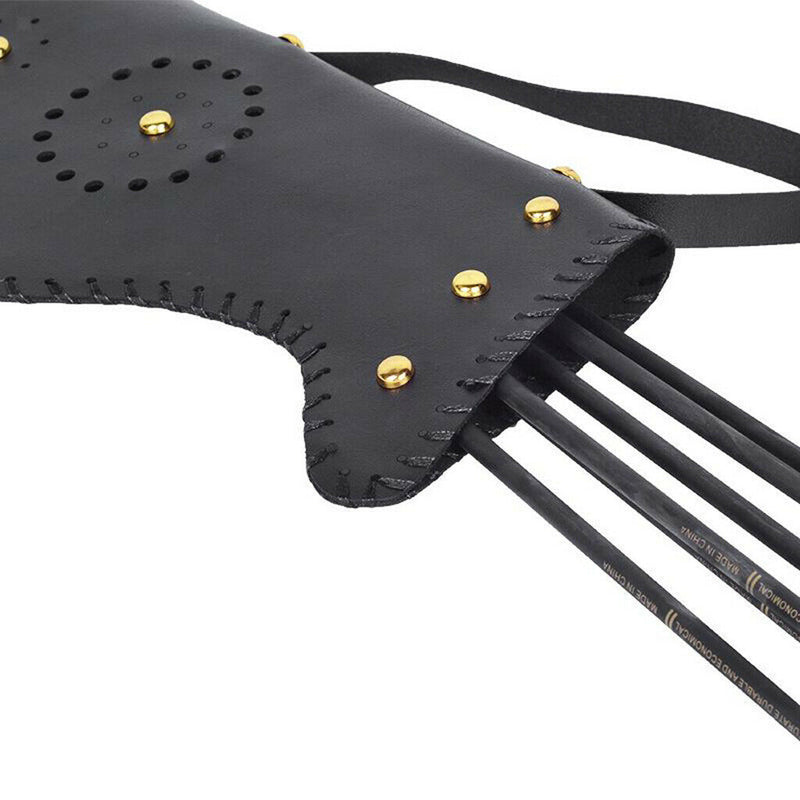 Traditional Quiver Archery Arrow Holder Side Hip Hanged Target Shooting Quiver