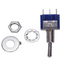 10 Pcs AC 125V 6A Amps ON/ON 2 Position DPDT Toggle Switch