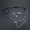 Anti-Radiation Earphone earpiece 3.5mm air Acoustic Tube Stereo earphone wi V5U2