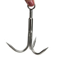 1pc 3 Claws Grappling Hook Climbing Survival Carabiner Tool Stainless SNWG`US