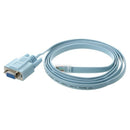 4.9Ft RJ45 Male to D-Sub RS232 DB9 Female Adapter Flat Cable