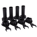4pcs Adjustable Height Cupboard Foot for Kitchen Bathroom Y9S4