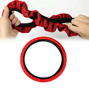 1x Universal Elastic Auto Car Steering Wheel Cover Non Slip Accessories 38cm