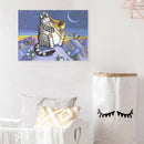 5D DIY Full Drill Diamond Painting Music Cat Cross Stitch Embroidery Craft