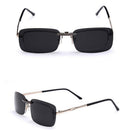 3Pcs Polarized Clip On Sunglass Driving Day Night Vision Lens for Men Women