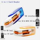 All In One Micro SD to USB Multi Card Memory Card Adapter Reader Supports 128GB