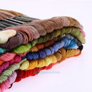 150 Colors Embroidery Thread Hand Cross Stitch Floss Sewing Skeins DIY Craft