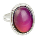 Colour Changing Mood Ring Mood Chart Emotion Feeling Ring Jewellry