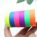 6x Blacklight UV Reactive Tape Fluorescent Cloth Glow in Dark Neon Gaffer Tape