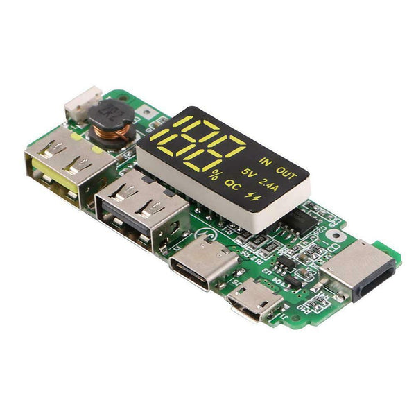 Digital USB Mobile Power Bank Charging Module Lithium Battery Charger Board 1pc