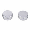 5 Pcs Aluminum Empty Lip Balm Cosmetic Travel Bottles Containers for Candy, M9M8