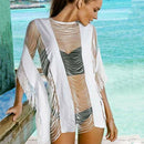 Women Lace Crochet Bikini Cover up Swimwear Bathing Suit Summer Beach Dress