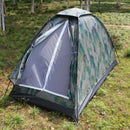 Outdoor Camouflage Tent Beach Tent Camping Tent for 1 Person Single Layer P