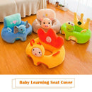 Cute Baby Learning to Sit Seat Sofa Cover Chair Case No Liner (Elephant)