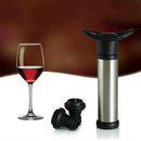 1set Wine Stopper With Vacuum Pump Bar Air lock Aerator Keep Wine Fresh& PgJ Kw