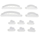 1 Set Wire Cord Clip Cable Line Holder Organizer Adhesive Clamp