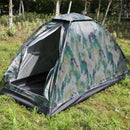 Outdoor Camouflage Tent Beach Tent Camping Tent for 1 Person Single Layer P
