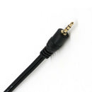 2x 3.5mm Stereo Male Plug TRS Audio Jack to Dual XLR 3 Pin Male Y Data Cable