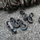 5PCS Mini EDC Gear Survival SF Outdoor Keyring Keychain Pocket Strap Hook Tool