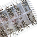 360pcs Copper Watch Crown Tubes Pipes for Watch Repair Watchmaker Tool Kits A