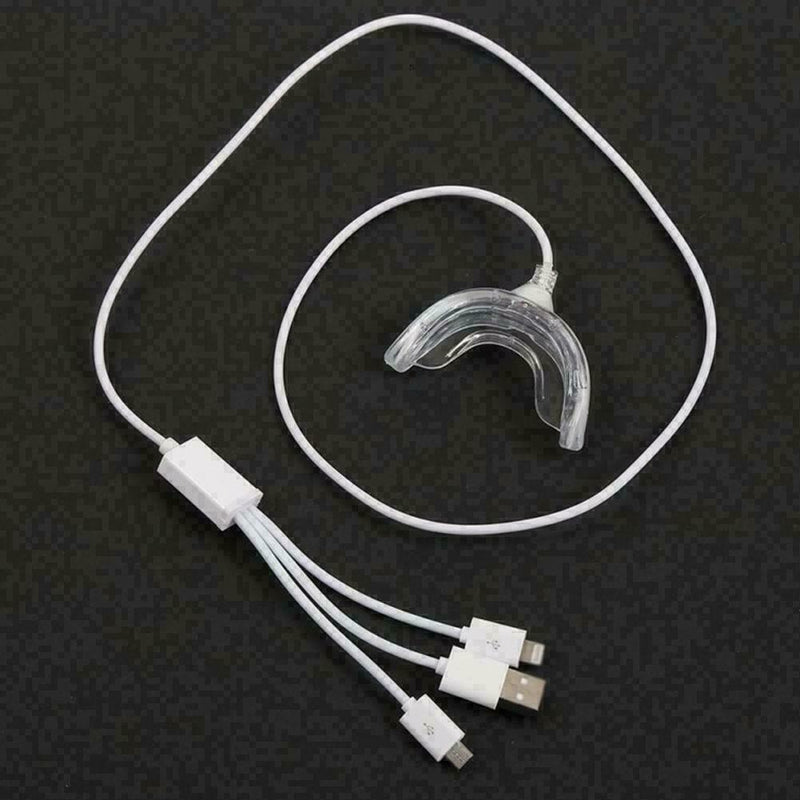 Portable LED Smart Teeth Whitening Device 3 USB Ports Whitening Tooth Z6R1 S8K3