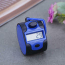 Tally Counter Clicker 5 Digit Number Handheld Manual Digital Counter Blue