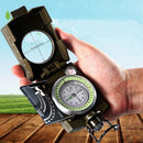 Professional Military Army Metal Sighting Compass  Camping Hiking AU