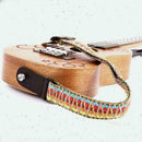 Exquisite Priting Ukulele Hawaii Guitar Strap Belt Strap Style Colorful Nat C9E9