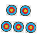 5 Pieces Heavy Archery Target Paper Faces for Recurve Bow Crossbow 58 x 58cm