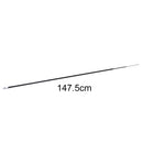 58cm 3intervals Fishing rod tips Solid and hollow carbon long rod Accessori JR