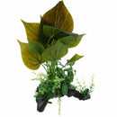 Plastic Aquarium Terrarium Plants Landscacpe Decorative Ornament for Reptil A9G1