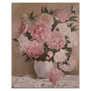 DIY Full Drill Diamond Painting Peony Embroidery Kits Needlework Set Decor