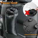 2 Pack Car Trash Bags Car Trash Can Washable Eco-Friendly Seat Back Hanging Y2A6