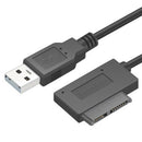 USB to 7+6 13PinSlim SATA/IDE CD DVD Rom Optical Drive Cable Adapter Converter3C