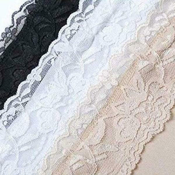 3Pcs Peep Invisible Bra Sexy Lace Set