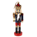 5pcs 12cm Wooden Nutcracker Soldier Merry Christmas Decoration Pendant Ornam 3C