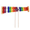 Professional Xylophone Marimba Mallets Maple Wooden Handle Rubber Mallets