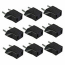 US/AU Universal to EU Euro Europe AC Power Plug Adaptor 2pin Travel Convert G1J3