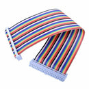 RPi GPIO Breakout Expansion Board + Ribbon Cable + Assembled T Type GPIO Ad