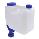 15L Plastic Water Jerry Can Liquid Carrier Drum Pouring Spout Tap Drinking