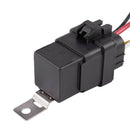 Waterproof integrated 12v 40A 4pin auto relay and relay holder